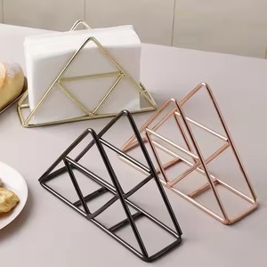 Elegant Metal Napkin Stand For Dining Table And <b>Kitchen</b> Modern <b>Tissue</b> <b>Holder</b> For Home Office And Restaurant Serving Setup - Product Image 5