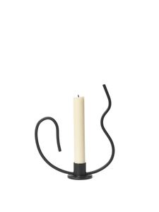 Wholesale Price Modern Black Double <b>Candle</b> Stand Artistic Decorative Taper <b>Candle</b> Holder Home Decor - Product Image 4