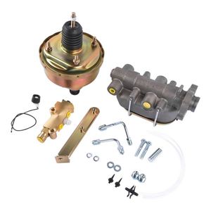 Kit Servofreno Chevrolet Nuovo da 7 pollici in Zinco + Cilindro Maestro con Attacco da 1 pollice + Valvola Proporzionale per Freni a Disco/Tamburo - Product Image 4
