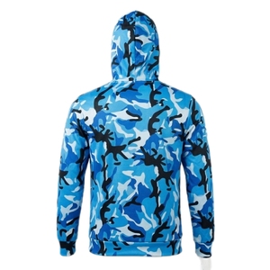 Sweat à capuche pour homme en coton 100% tricoté, imprimé avec un logo personnalisé, lavé, séchage rapide, anti-rides, pour la chasse, le camping et la randonnée - Product Image 6