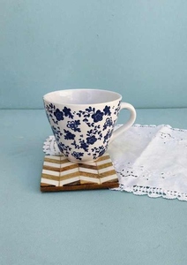 Sous-verres artisanaux en os incrusté pour tables de service, dessous de verre décoratifs avec artisanat d'artisanat traditionnel pour la maison, l'hôtellerie et la restauration - Product Image 5