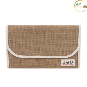 Bolsa de Archivo Ecológica de Yute con Costuras Resistentes y Organizador de Documentos Espacioso para Uso en Oficina y Negocios - Product Image 2