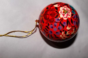 <b>Christmas</b> Decoration Ball Snowflake Tree Hanging Ornament Small Pendant DIY Scene Layout Road <b>Boxed</b> Felt Modern - Product Image 4