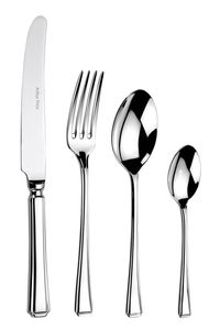 Elegant Stainless Steel Flatware <b>Set</b> High Mirror Polish Rust Resistant Wedding Cutlery - Product Image 3