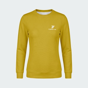 Sweat-shirt universitaire pour femme, col roulé, en polaire respirante, polyester/coton, avec broderie personnalisée sur le devant, style décontracté hiver - Product Image 6