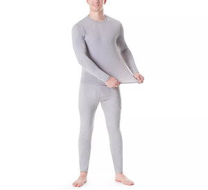 Ropa Interior Térmica Táctica para Hombre, Personalizable con Logotipo, Sin Costuras, Súper Elástica, Antiestática, Lisa, Teñida, para Invierno - Product Image 5