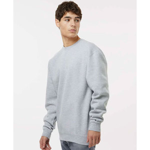 Cozy Men's Winter Fleece Crewneck Sweatshirt <b>Thick</b> Knit Warm Athletic Pullover Top <b>Jumper</b> Outerwear Apparel Sweatshirt - Product Image 6