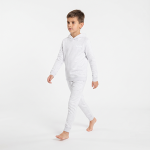 Conjunto Deportivo de Dos Piezas para Niños, Diseño Personalizado, Algodón, con Capucha, Lavado Ácido, Corte Regular, Logotipo Personalizado, Estilo Casual - Product Image 6