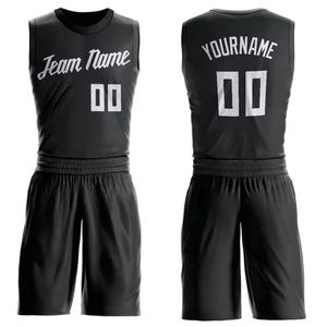 Ensemble de maillot et short de basket-ball respirant de qualité supérieure pour hommes et garçons, entraînement, pratique, sports d'équipe, vêtements de sport à séchage rapide - Product Image 2