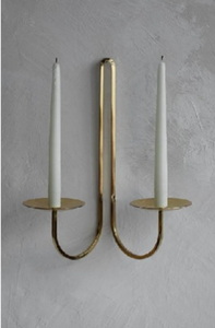 <b>Brass</b> <b>Candlestick</b> <b>Holder</b> With Dish And Ring Handle Heat Resistant Home Decoration - Product Image 3