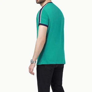 เสื้อยืดผู้ชายสั่งทำพิเศษ คุณภาพสูง ผ้าฝ้าย 100% แขนสั้น ใส่สบายๆ ในฤดูร้อน แฟชั่นใหม่ สีพื้น ทอแบบถัก - Product Image 5