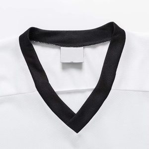 Jersey de Hockey sobre Hielo de Diseño Personalizado, Nuevo Estilo, 100% Poliéster, Ligero, Transpirable, Superventas, Servicio OEM, Ropa para Hombre Adulto - Product Image 3