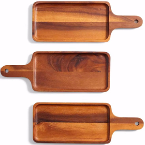 Handmade Customized Size Wood <b>Tray</b> <b>Rectangular</b> Shape for Gift Indian Style Food Serving <b>Tray</b> for Hotel and Home Use <b>Tray</b> - Product Image 1
