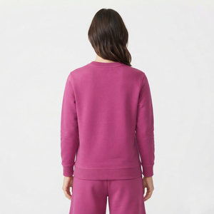 Sudadera de Cuello Redondo para Mujer, de Alta Calidad, Corte Holgado, Felpa Suave, con Logotipo Personalizado, Ropa Casual de Invierno, Venta al Por Mayor - Product Image 6