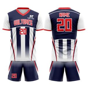 Ropa Deportiva Cómoda, Uniforme de Fútbol para Hombre, 100% Poliéster, Uniforme de Fútbol Personalizado para Hombre - Product Image 2