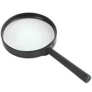 Loupe classique en métal avec grande lentille ronde pour lire les journaux, les étiquettes, les livres et les documents - Product Image 4