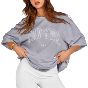 T-shirts oversize pour femmes en gros – Hauts tendance et élégants pour un look confortable et un style urbain – Chemises oversize pour la mode - Product Image 3