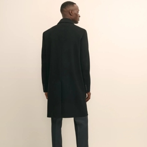 Abrigo Largo de Lana para Hombre, Estilo Retro, de Negocios, de Alta Calidad, Talla XL, Acolchado, Doble Botonadura, Tallas Grandes, Novedad de Invierno - Product Image 4