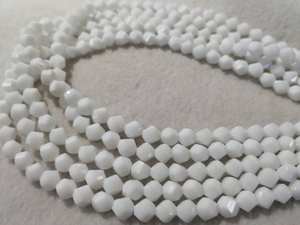 ลูกปัดหยกขาวทรงดาวเจียระไนแบบเต็มเม็ด หยกขาวสำหรับทำสร้อยข้อมือ DIY เครื่องประดับ - Product Image 3