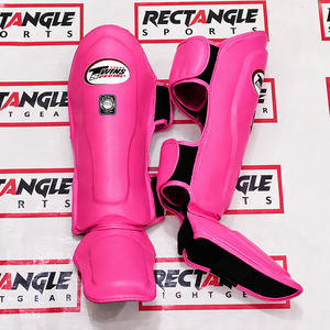 Nouveau style, protège-tibias de boxe personnalisés pour jumeaux, vente chaude, meilleure qualité, en cuir véritable, pour entraînement MMA et Muay Thai - Product Image 1