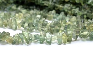 AAA+ Apatite 4mm-5mm Smooth Nugget <b>Beads</b> Natural Green Apatite Uncut Chips Semi Precious Gemstone <b>Loose</b> <b>Beads</b> For Jewelry Making - Product Image 1