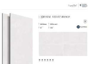 Carreaux de porcelaine effet marbre, finition mate, dimensions 800x1600, 1200x1800, 750x1500 mm. Carreaux de luxe pour maisons, appartements et projets commerciaux. - Product Image 3