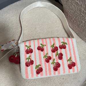 Nuevo bolso de hombro para mujer con cuentas de cereza, viral - Product Image 2