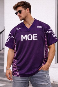 Camiseta de Fútbol Americano Personalizada, Premium, Talla Grande, con Estampado de Camuflaje, Estilo Vintage, Unisex, Proveedor de Camisetas de Fútbol Americano - Product Image 2