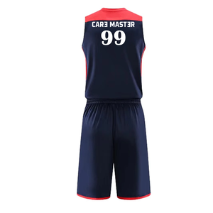 Uniforme de Baloncesto Estampado Transpirable Ligero de Alta Calidad al por Mayor, Uniforme de Baloncesto Unisex de Estilo Único de Alta Calidad - Product Image 2