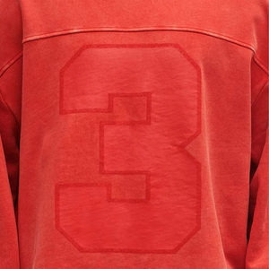 Camisetas Personalizadas para Hombre, Estilo Vintage Lavado, Oversize, 250GSM, Algodón, Diseño Retro con Número, Manga Corta, Proveedor Mayorista de Ropa Urbana - Product Image 3