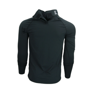 <b>Base</b> <b>Layer</b> Hockey Shirt With Built In Neck Guard CCM Youth Neck Guard <b>Long</b> <b>Sleeve</b> Top - Product Image 5