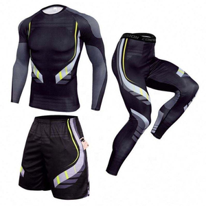 Service OEM : Survêtements de compression extensibles 4 directions pour le corps entier, offrant un soutien musculaire avancé pour les marques B2B en gros - Product Image 1