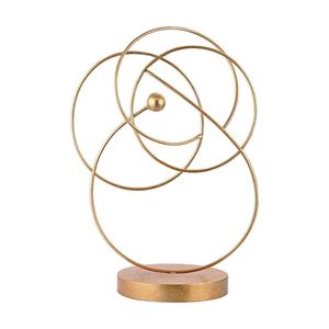 Sculpture en métal design, œuvre d'art décorative pour la décoration moderne de la maison et l'aménagement intérieur commercial - Product Image 4