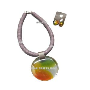 Colgante de resina epoxi, accesorios de joyería más populares, productos, collares colgantes de joyero, conjuntos de joyería, accesorios de joyería para boda - Product Image 1