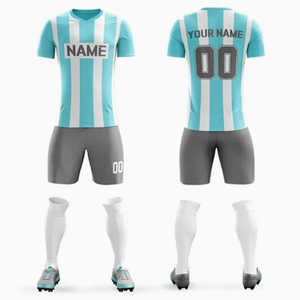 Uniforme de Fútbol Personalizado para Hombre con Nombre y Número, Personalización OEM ODM, Venta al Por Mayor, Pakistán - Product Image 4