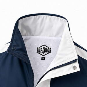 Veste coupe-vent pour homme avec logo personnalisé, respirante, légère, résistante à l'eau, pour l'aventure en plein air, la randonnée, l'entraînement, les vêtements de sport - Product Image 3