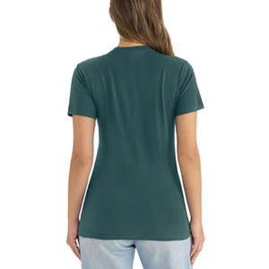 เสื้อยืดเปล่าผู้ชายผ้าฝ้ายหวี 100% หนา 180GSM ขายส่ง พิมพ์โลโก้ได้ ทรงปกติ ใส่ได้ทั้งชายหญิง สไตล์ลำลอง สีพื้น รับทำตามสั่ง - Product Image 3