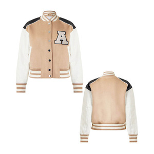 Fabricant OEM – Blouson universitaire réversible unisexe de haute qualité, personnalisable, écologique, 100 % coton, chauffant, pour l'hiver - Product Image 1