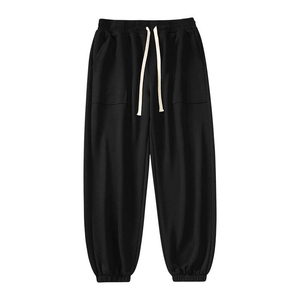Pantalones Deportivos y Joggers para Hombre - Tallas Grandes, Otoño/Invierno, Corte Holgado, Gruesos, con Cordón Ajustable - Product Image 2