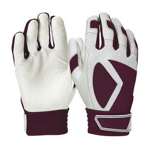 Guantes de Bateo de Béisbol Personalizados de Cuero con Almohadilla de Gel, Secado Rápido, Transpirables, Cierre de Tirón, Deportes Profesionales, Logotipo OEM - Product Image 6