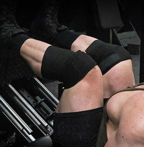 Nuevas Rodilleras Ajustables para Levantamiento de Pesas, Soporte de Rodilla Unisex, Personalizables OEM, Protección Elástica para Entrenamiento en Gimnasio - Product Image 2