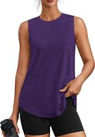 Elegante Camiseta Deportiva para Mujer, Verde, Sin Mangas, Cuello Redondo, con Botones de Encaje, Ecológica, Transpirable, de Punto, de Secado Rápido, Estilo Deportivo, ODM