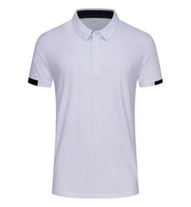 Polo décontracté pour homme à manches courtes, tissu confortable, col classique, fournisseur de vêtements en gros - Product Image 5