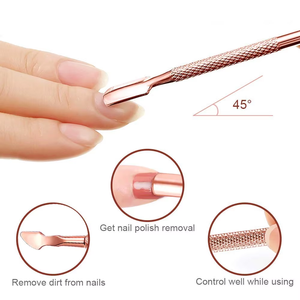 Cortauñas Profesional de Grado Salón con Mango Antideslizante, Herramienta de Acero Inoxidable de Larga Duración para el Cuidado de Uñas de Manos y Pies - Product Image 3