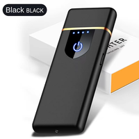 Encendedor Electrónico con Sensor de Huella Dactilar, Ecológico, de Alta Calidad, Recargable por USB, Dericsson