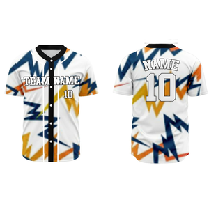 Maillot de baseball de qualité supérieure, sublimation, tissu léger et doux, coupe confortable, respirant, nouvelle arrivée - Product Image 6