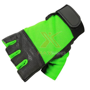 Guantes de Gimnasio de Cuero de Alta Calidad de Fabricante Profesional, Antideslizantes, con Correa de Muñeca Ajustable, Unisex - Product Image 6