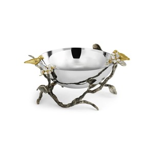 Bol décoratif moderne de luxe en acier inoxydable, fait main, écologique, sans BPA, résistant à la chaleur, sans plomb, compatible lave-vaisselle, idéal pour les fêtes - Product Image 4