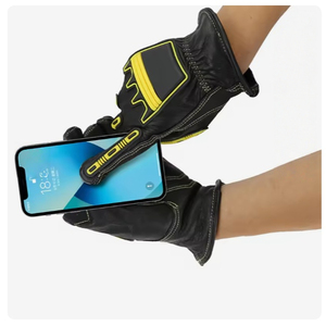 ถุงมือหนังวัวเนื้อนิ่มใส่สบายป้องกันแรงกระแทก TPU ป้องกันการบาด - Product Image 5