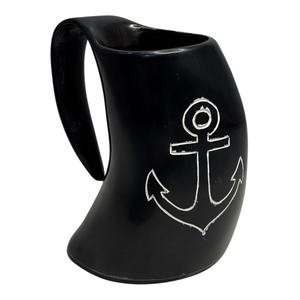 แก้วเครื่องดื่มทำมือจากอินเดีย แก้วเขาสัตว์งานฝีมือ - Product Image 1